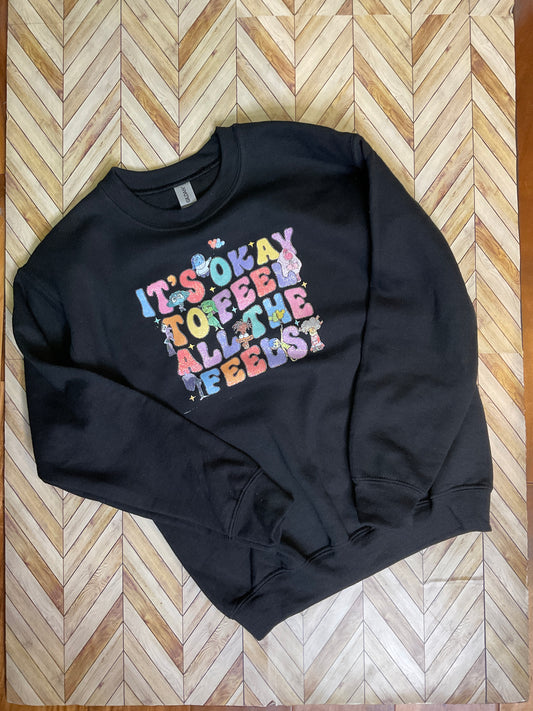 Feel all the Feels Youth Sweatshirt