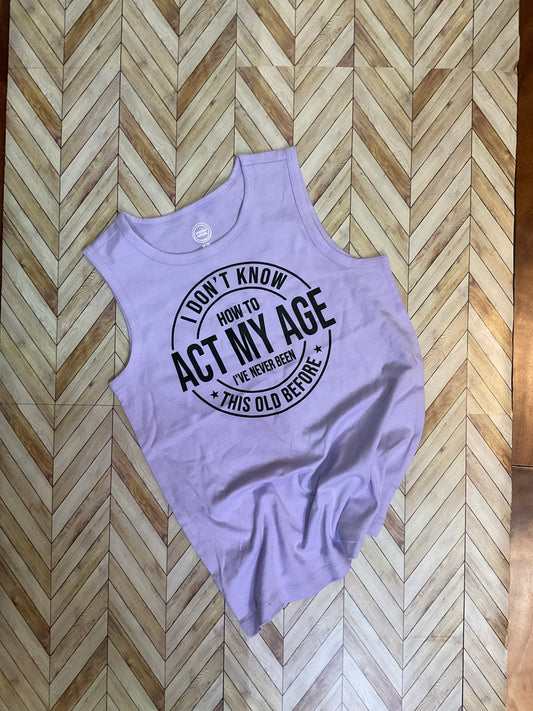 Act my Age Kid Tank