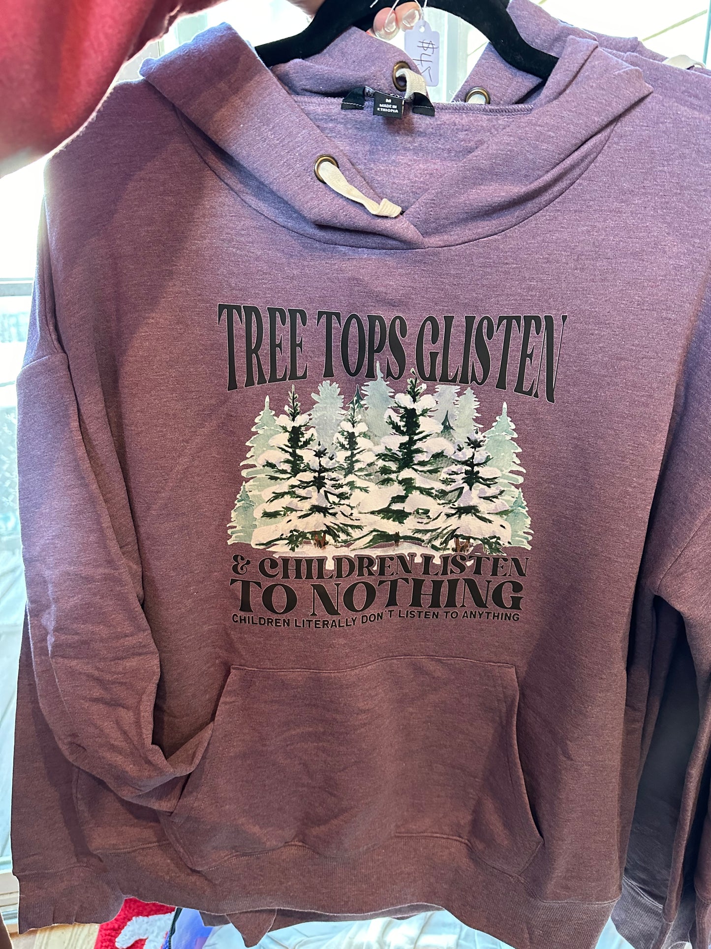 Tree Tops Glisten Hoodie