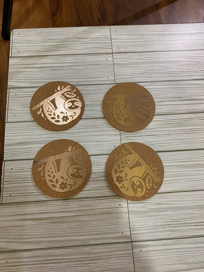 Sloth Coaster Set