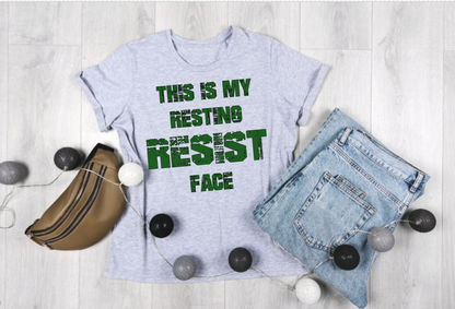 Resting Resist Face Shirt